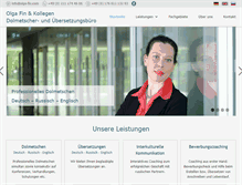 Tablet Screenshot of olga-fin.com